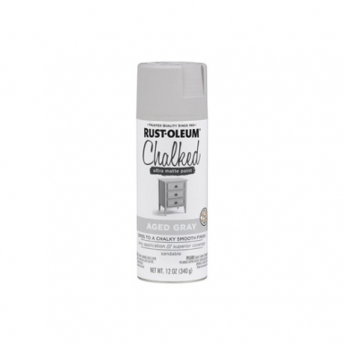 Aerosol Chalked Gr Ml Colores Rust Oleum Tizado Mm Gris